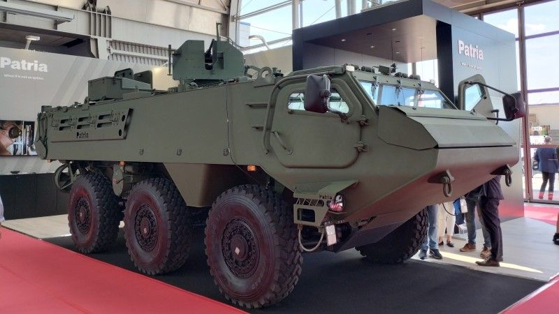 MSPO 2023 Patria 6x6.