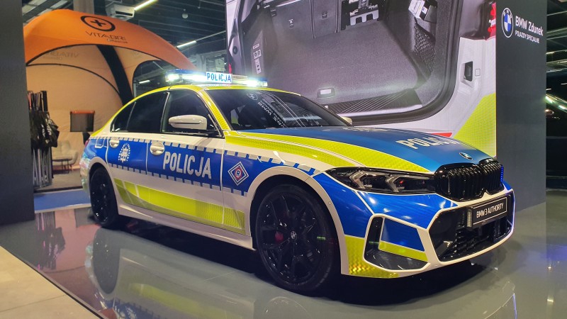 Nowe malowanie radiowozów