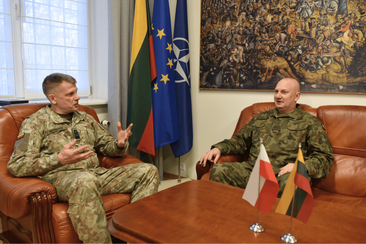 Polska i Litwa wzmacniają koordynację na wschodniej flance