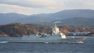 Fregata rakietowa KNM Fridtjof Nansen.