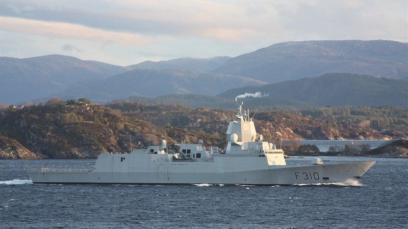 Fregata rakietowa KNM Fridtjof Nansen.