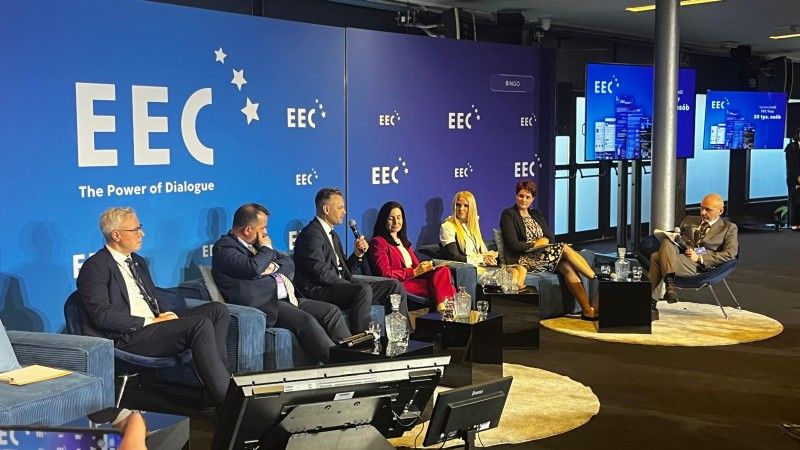 Panel Biogaz i paliwa alternatywne na Europejskim Kongresie Gospodarczym w Katowicach.