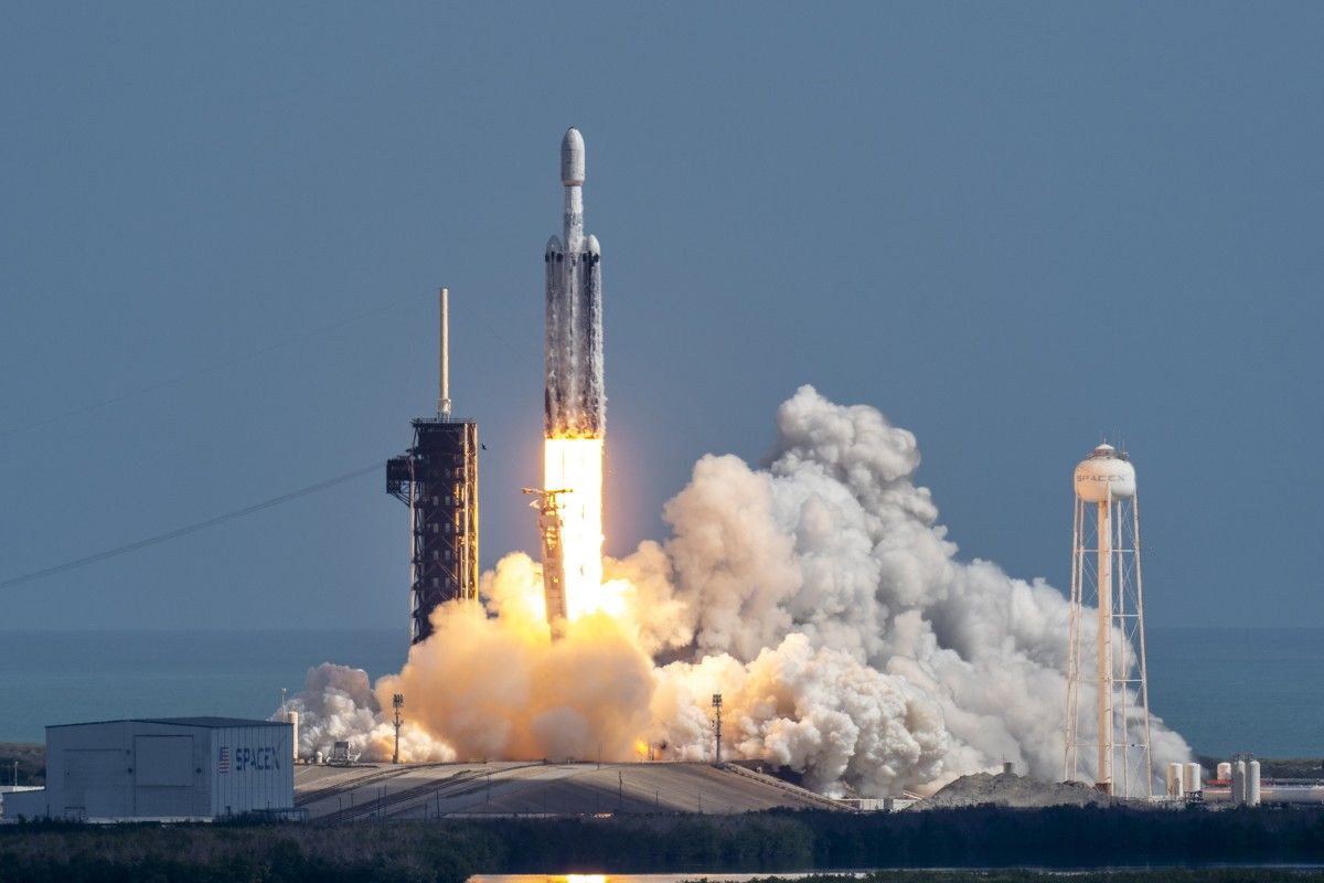 Falcon Heavy wraca do gry. Udana misja SpaceX