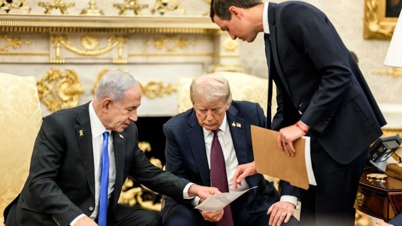 Donald Trump i Benjamin Netanjahu