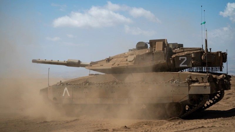 Izraelski czołg Merkawa Mk 4 Barak