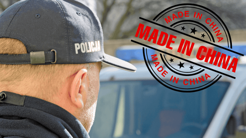 Policja chiny chiński dostawca TETRA