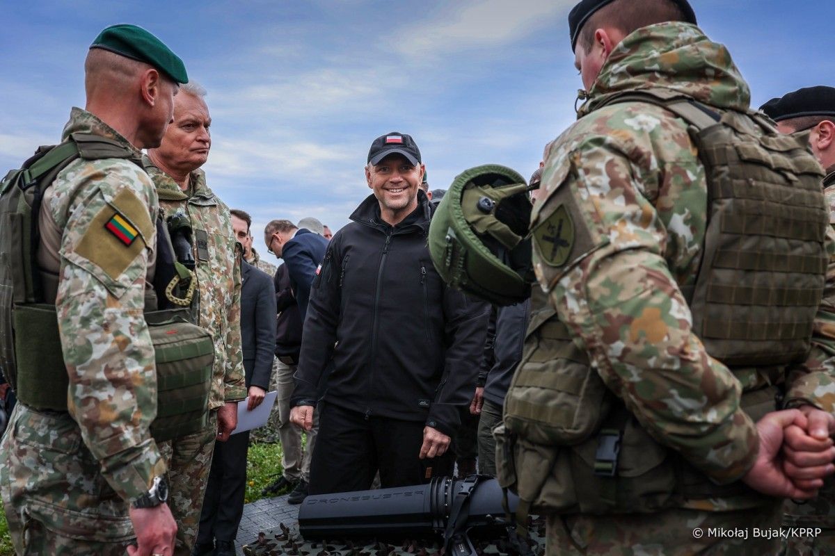 Prezydent Nawrocki na ćwiczeniach Brave Griffin 26–II
