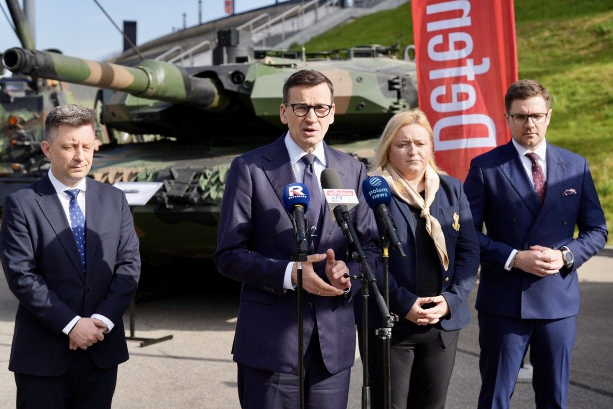 Morawiecki: Polska powinna wykorzystać szansę na obecność wojsk USA