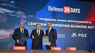 Podpisanie umowy na centrum serwisowe silników AGT 1500