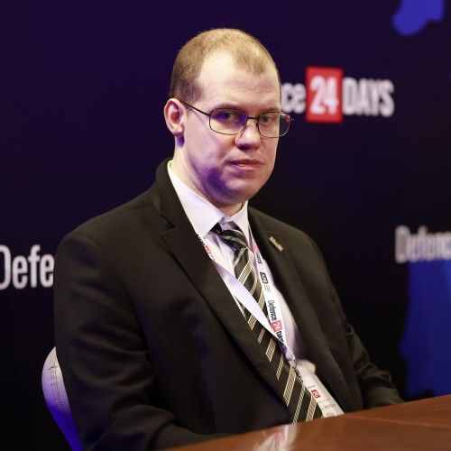 Jakub Palowski podczas konferencji Defence24 Days 2026