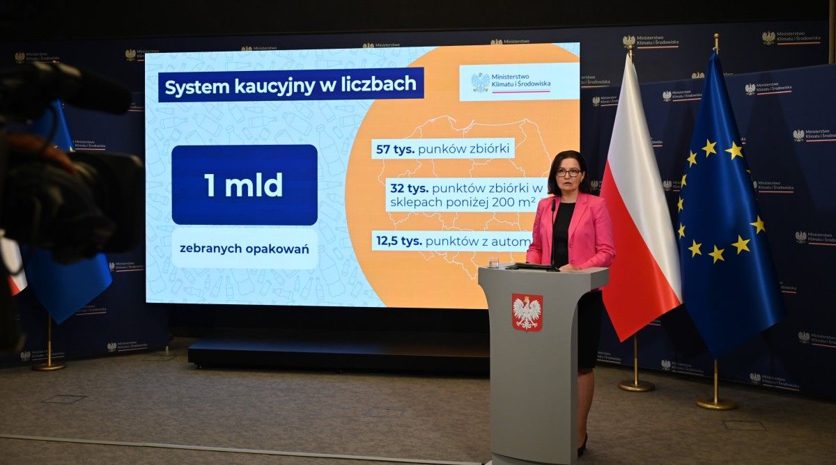 Miliard opakowań zebranych w systemie kaucyjnym
