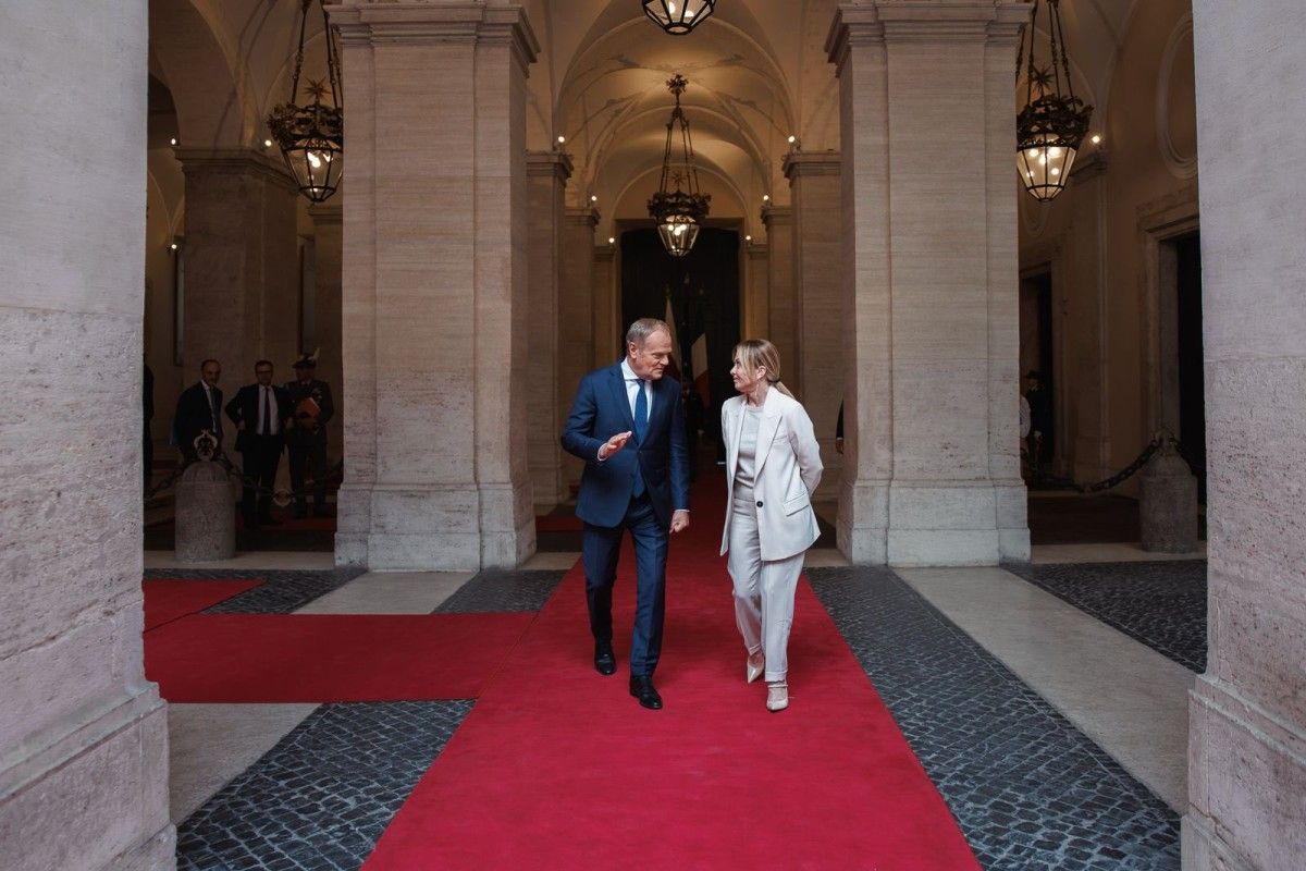 Rzym-Warszawa, wspólna sprawa. Tusk i Meloni chcą zmian w ETS