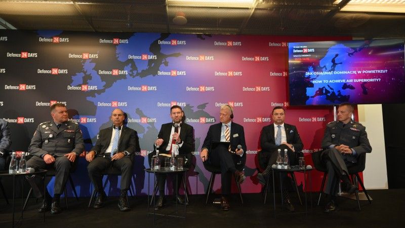 Panel "Jak osiągnąć dominację w powietrzu?" na Defence24 Days 2026.