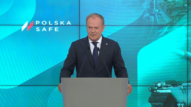 Premier SAFE podpisanie Tusk