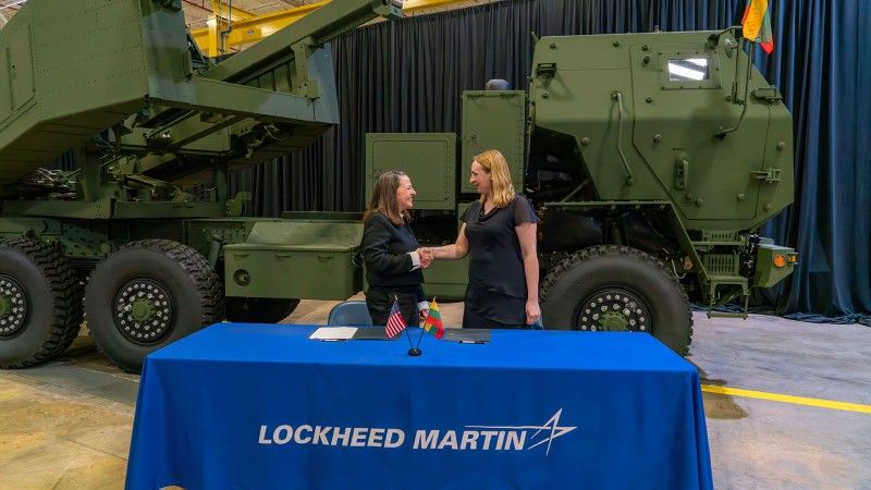 Pierwszy litewski HIMARS