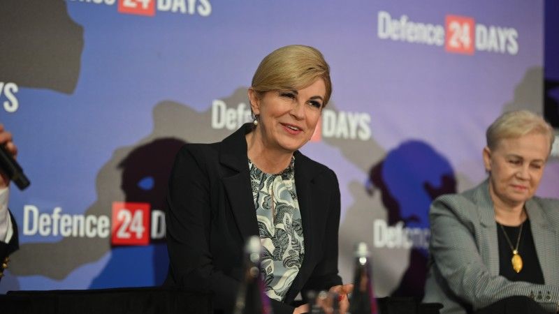Była prezydent Chorwacji Kolinda Grabar-Kitarović na Defence24 Days 2026.