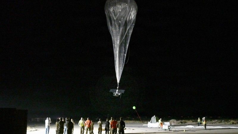 Testy amerykańskich balonów wysokiego pułapu