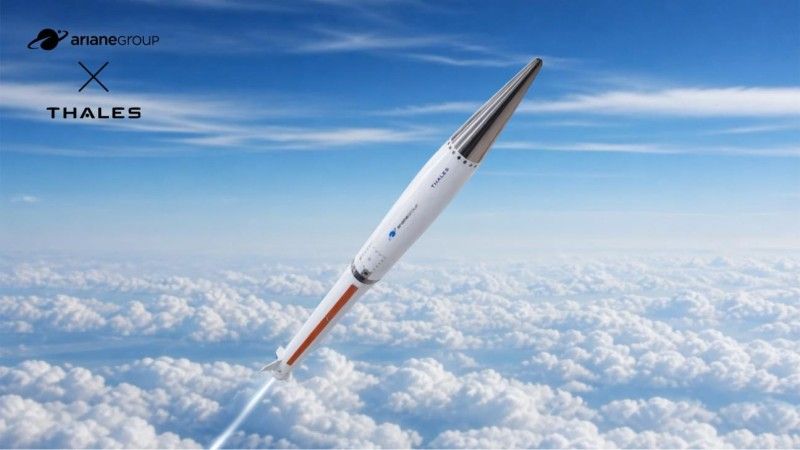 Amunicja balistyczna dalekiego zasięgu FLP-t 150 opracowana przez ArianeGroup i Thales.