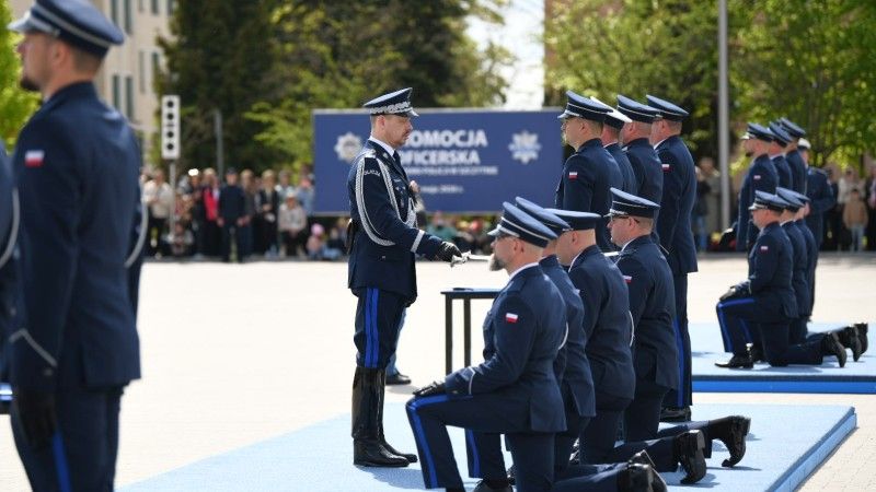Promocja oficerska w Akademii Policji w Szczytnie
