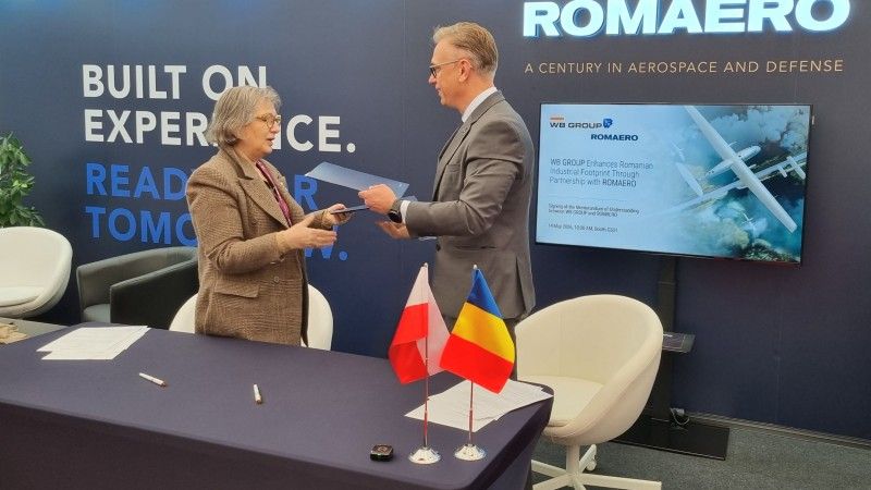 Podpisanie porozumienia WB z ROMAERO