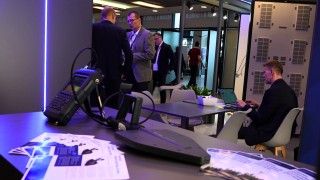 fragment stoiska firmy Rohde & Schwarz podczas konferencji Defence24 Days