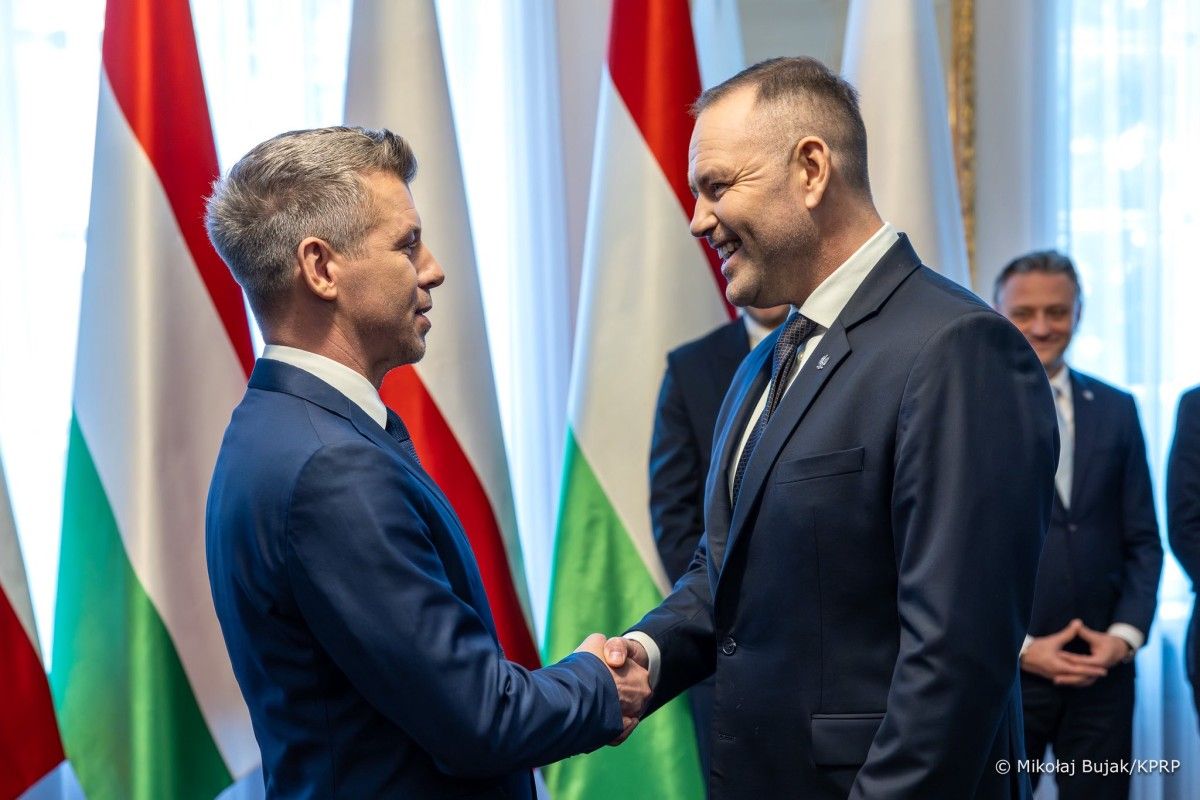 Péter Magyar w Polsce. Rozmowy o Trójmorzu i V4