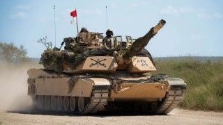 Czołg podstawowy Abrams M1A2 SEPv3 z 1. Dywizji Kawalerii