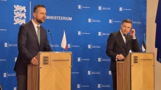 Szefowie MON Polski i Estonii w Tallinie.