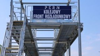 PERN - kolejowy front rozładunkowy.
