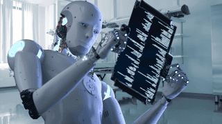 Robot AI szpital