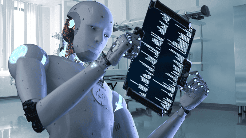 Robot AI szpital