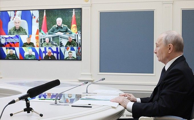 Atomowe ćwiczenia z białoruskim Iskanderem-M