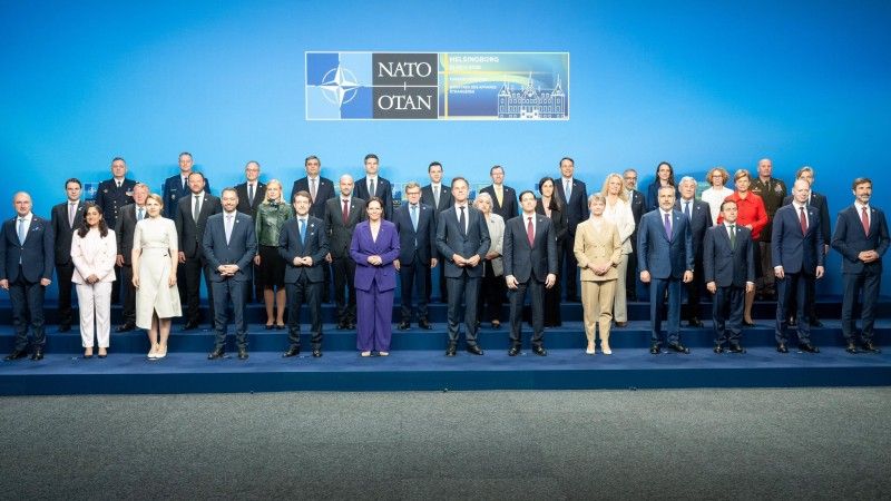 Foreign Ministers of NATO countries in Helsingborg