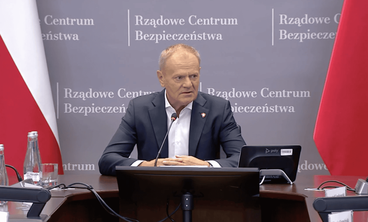Pilna narada po fałszywym alarmie w mieszkaniu rodziny prezydenta. Tusk: musimy zindentyfikować sabotażystów i przejrzeć procedury