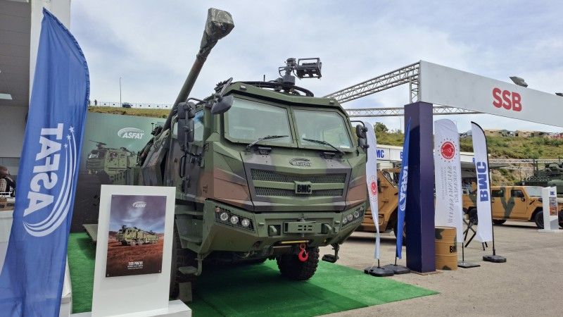 Turecka armatohaubica samobieżna T-155 TTA.