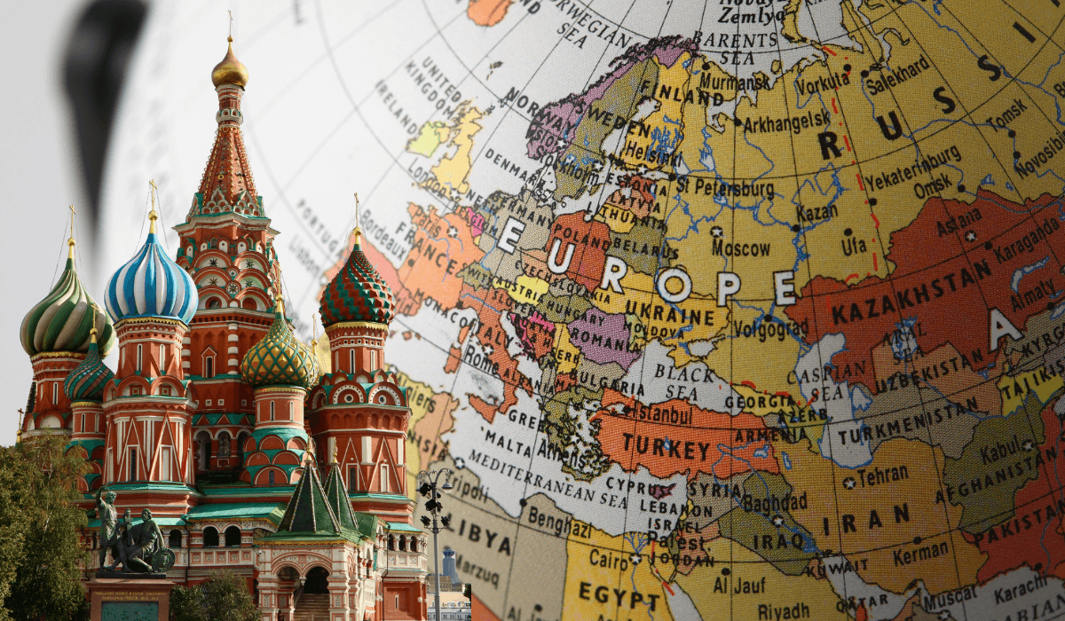 How does Russia hide attacks behind European infrastructure?