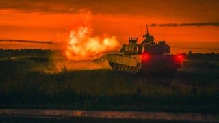 145th Armor Regiment conduct live fire training with the M1A2 SEPv3