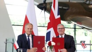 Londyn, 27 maja 2026 - premierzy Polski i Wielkiej Brytanii podpisali traktat o partnerstwie w dziedzinie bezpieczeństwa i obronności
