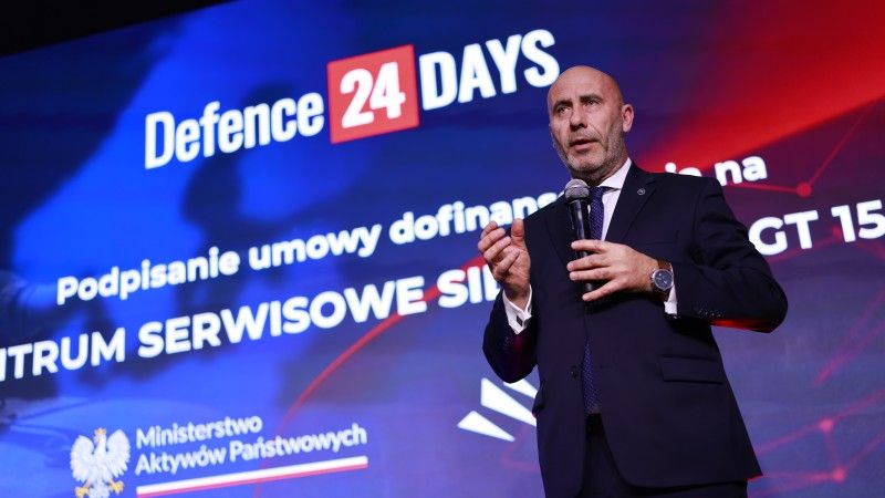 Prezes PGZ Adam Leszkiewicz podczas Defence24Days