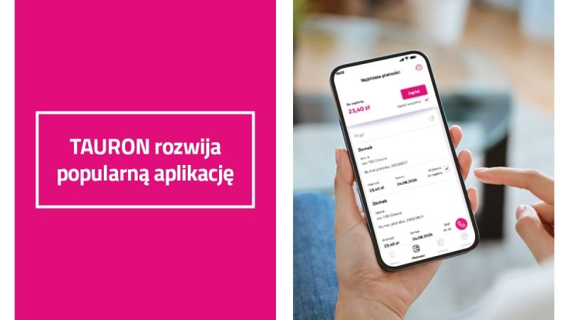 Infografika o kampanii: tauron rozwija popularną aplikację