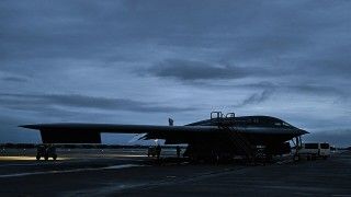 B-2 Spirit at Naval Air Station Keflavik, Iceland