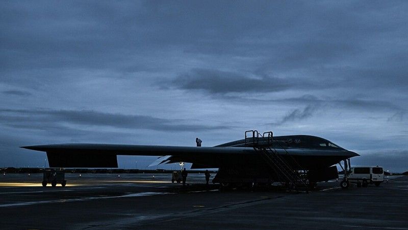 B-2 Spirit at Naval Air Station Keflavik, Iceland