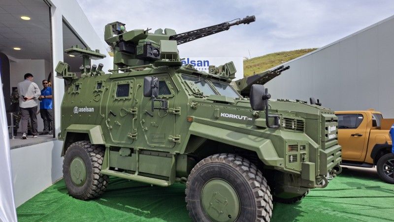 Turecki system antydronowy Korkut 100/25 SB.