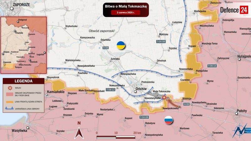 Mapa Mała Tokmaczka