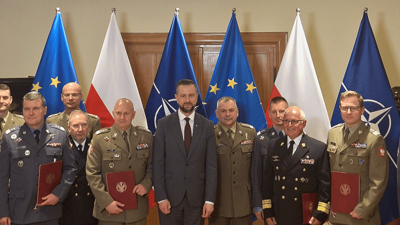 3 czerwca w siedzibie MON ogłoszono nowe mianowania na stanowiska w Wojsku Polskim
