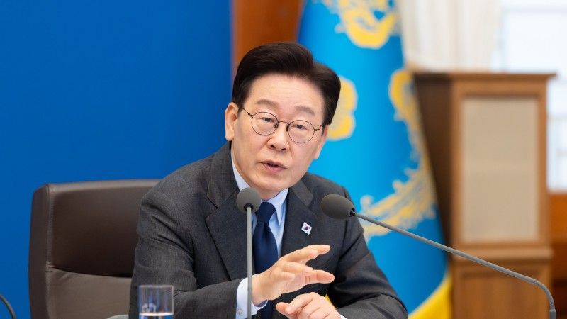 President of South Korea Lee Jae Myung