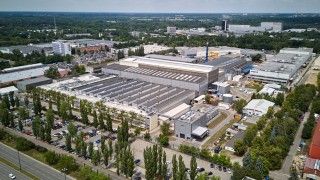 Fabryka transformatorów Hitachi Energy w Łodzi.