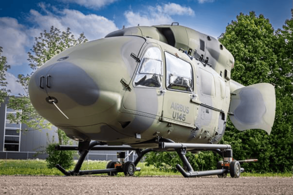 New from Airbus. They showed an unmanned helicopter