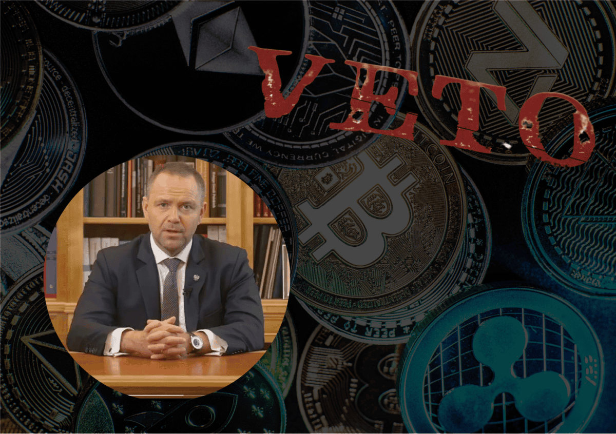Do trzech razy weto. Prezydent znów odrzuca ustawę o kryptoaktywach