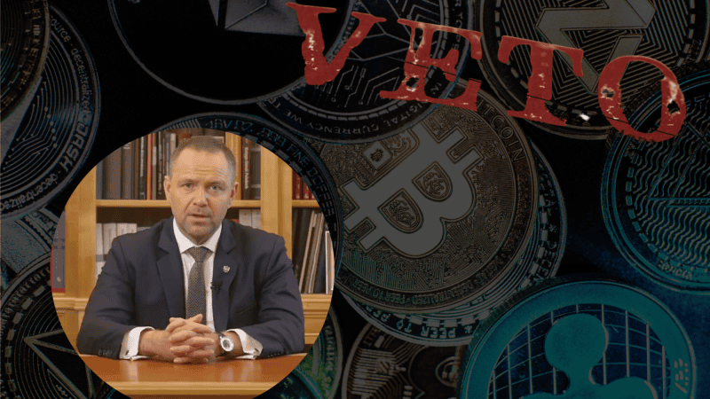 Prezydent Karol Nawrocki po raz trzeci zawetował ustawę o kryptoaktywach